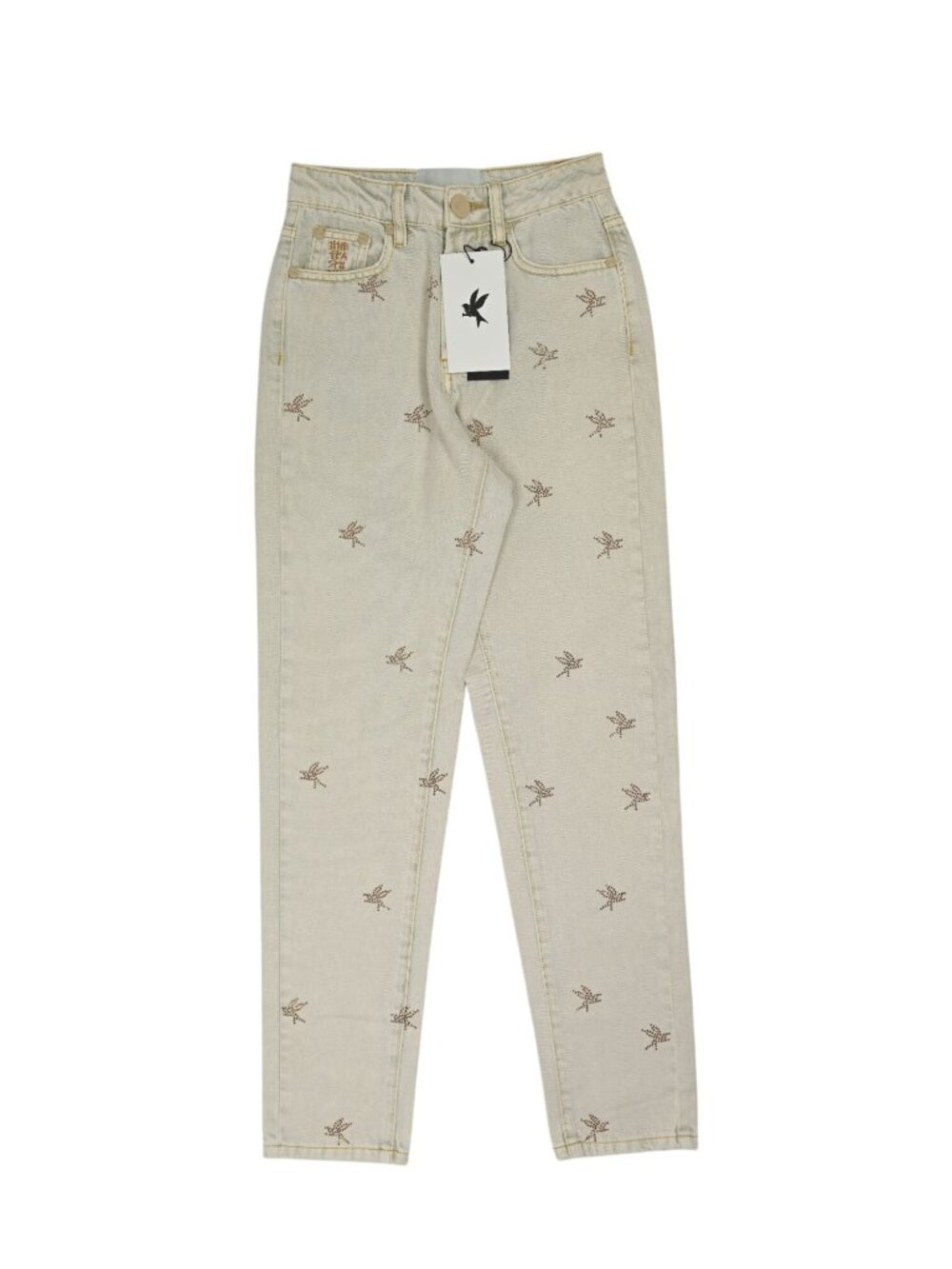 One Teaspoon Legends Mom Jean in Antique White